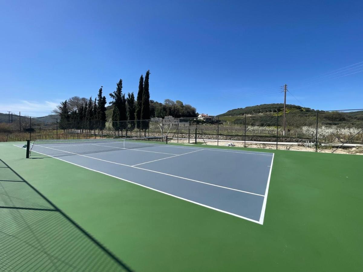 Villa Mantilari Wine Estate 7 Apartments 2 Private Pools 1 Heated Tennis Court Fitness Center أرتشانيس المظهر الخارجي الصورة